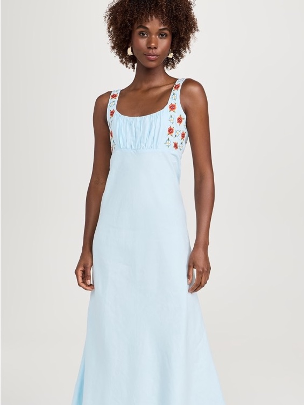 Fanm Mon Lulu Dress in Light Lagoon